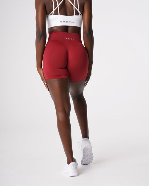 NVGTN Shortsit Netistä Ale - Pro Seamless Shorts Naisten Candy Apple